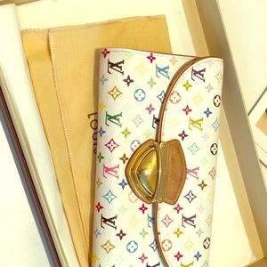 Louis Vuitton White Multicolor
